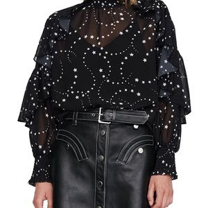 Maje Letro Star Blouse